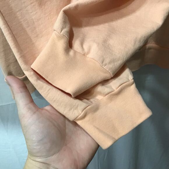 Elisabeth + Faith 100% Organic Preshrunk Cotton Hocus Pocus Peach Sweatshirt XL - Picture 3 of 5